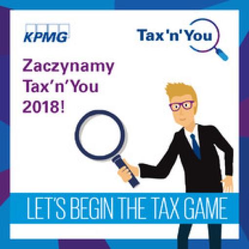 Trwa rejestracja do kolejnej edycji konkursu Tax'n'You. 