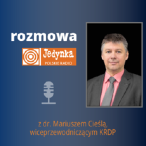 Dr Mariusz Cieśla na antenie Jedynki