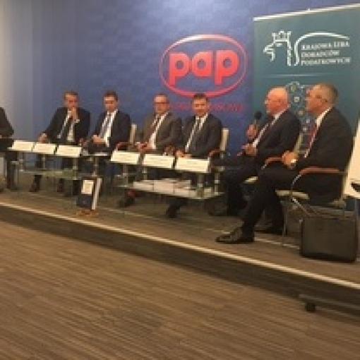 Trwa Debata w Polskiej Agencji Prasowej z udzialem przedstawicieli KRDP